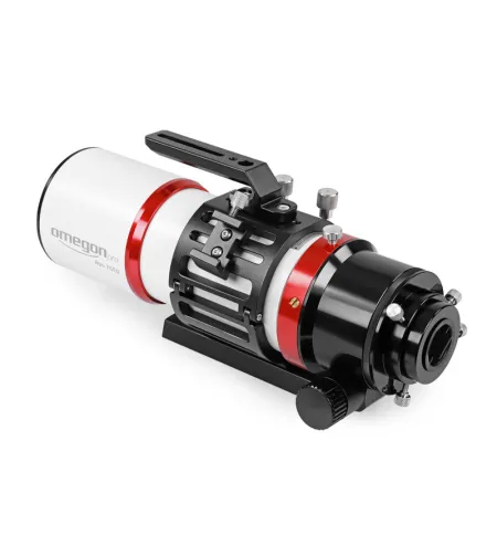 Teleskoop, apokromaatiline refraktor Pro APO AP 76/418 Triplet ED OTA, Omegon