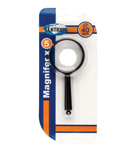 Didinamojo stiklo skersmuo 40mm 5x