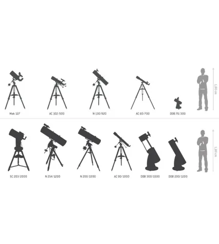 Skywatcher AC 80/400 StarTravel AZ-3 telescope