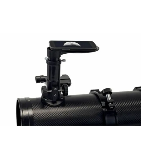 BRESSER Telescope Pluto 114/500 EQ с адаптером для камеры смартфона