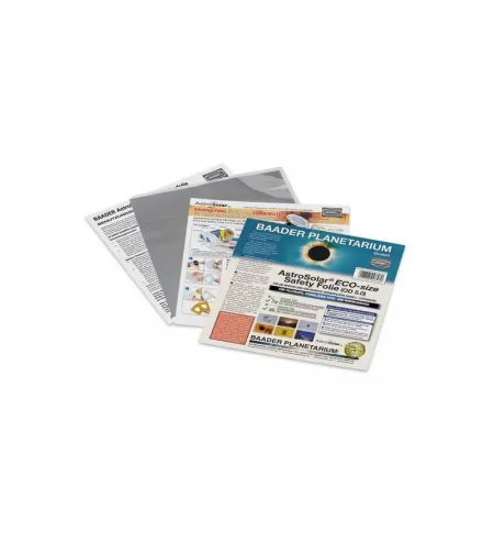 Sun filter foil AstroSolar® ECO-size OD 5.0 140x155mm, Baader