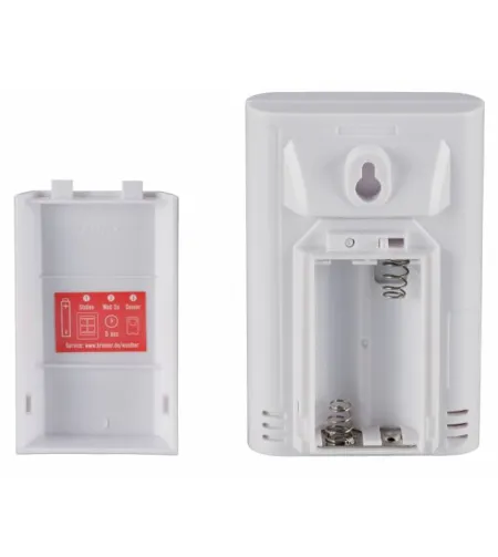 BRESSER ClimaTemp FSX meteoroloģiskā stacija ar 3 dienu prognozi