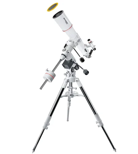Telescope, BRESSER Messier AR-90s/500 EXOS-2/EQ-5, with solar filter