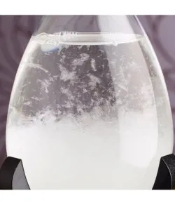 AstroMedia meteorologinė stotis Fitzroy lašo formos audros stiklas (didelis)