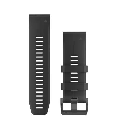 Acc,fenix 5X Plus 26mm QuickFit Black Silicone Band