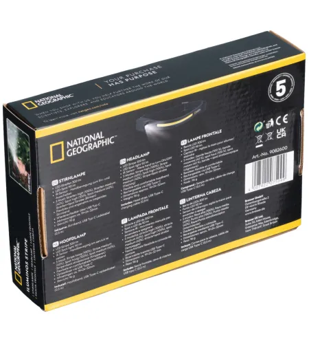 Lukturis Iluminos Stripe, NATIONAL GEOGRAPHIC, ar LED lenti