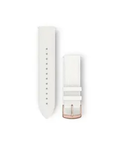 Acc, vivomove HR Band, Italian White Leather, one-size