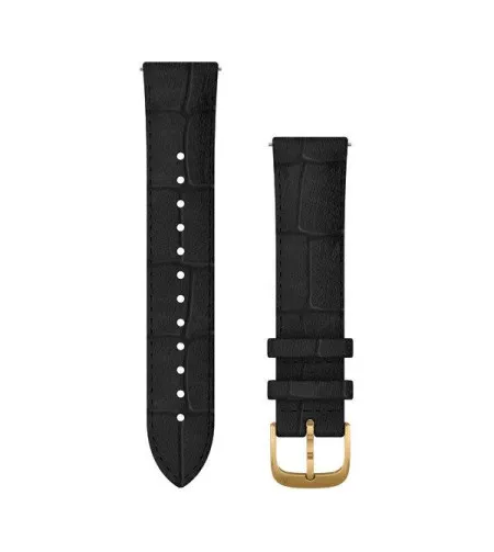 Acc, vivomove, Luxe, 20mm, Leather, Gold, Black