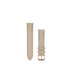 Acc, vivomove, Luxe, 20mm, Leather, Rose Gold, Light Sand
