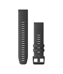 Acc,fenix 6 solar 22mm QuickFit Slate Gray Silicone Band