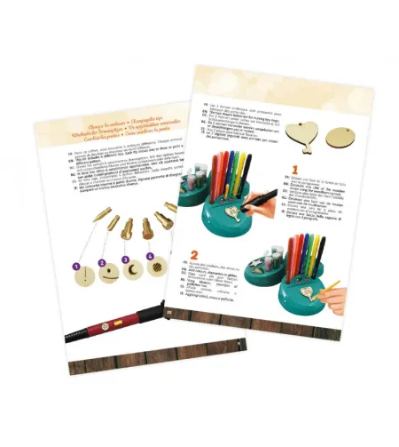 Kūrybinis rinkinys Graviravimo studija profesionalams 2in1 Buki