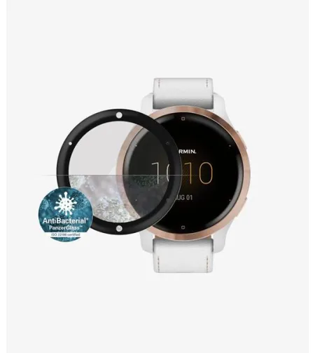 PanzerGlass Garmin Venu 2S/Vivoactive 4s, Black AB