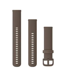 Acc, vivomove Sport, 20mm, Silicone, Cocoa