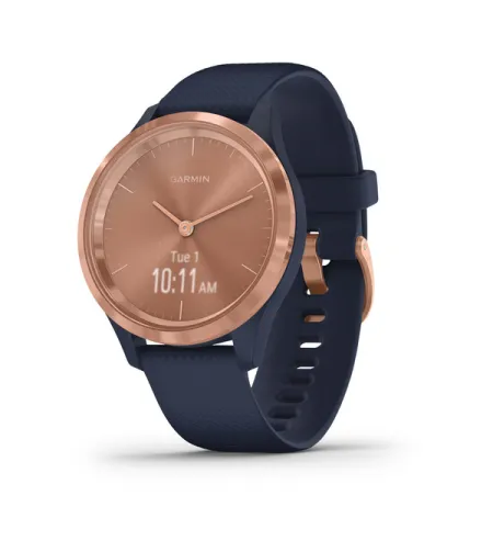 vivomove 3S, S/E EU, Rose Gold, Navy, Silicone