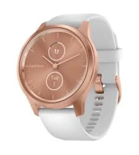 vivomove Style, S/E EU,  Rose Gold, White, Silicone