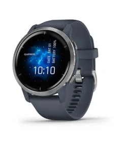 Venu 2, GPS, Wi-Fi, Blue Granite + Passivated, WW