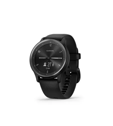 vivomove Sport, WW, Black, Silicone