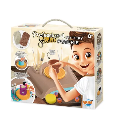 Kūrybinis rinkinys keramikos studija su moliu Buki