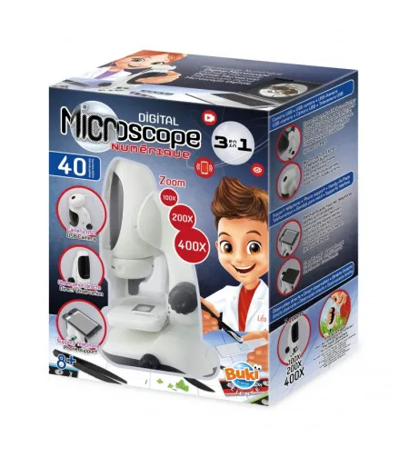 Video mikroskops, Buki