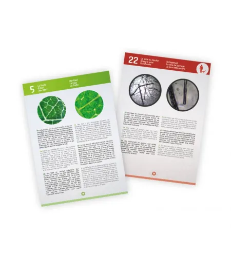 Video mikroskops, Buki