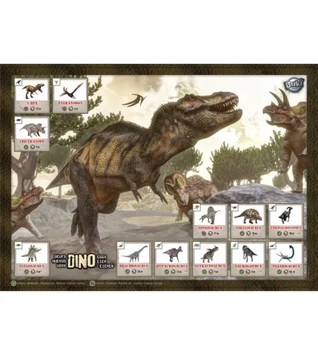 Dino mega muna, Buki, maxi pakk