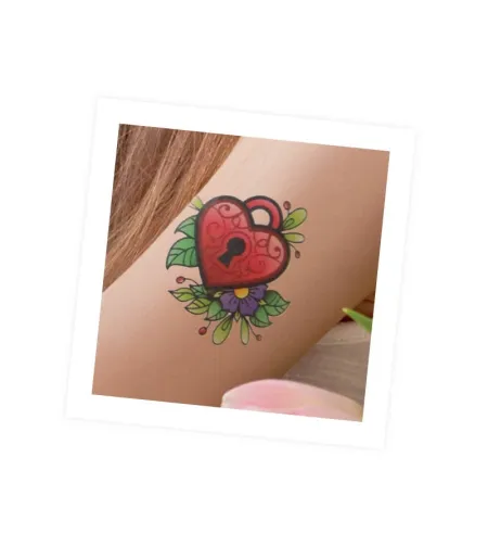 75 смываемых татуировок - Цветные, Буки