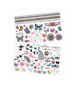 75 смываемых татуировок - Глиттер, Buki