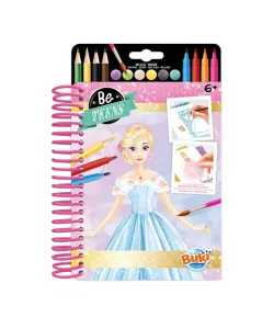 Альбом для рисования – Платья принцесс, Buki