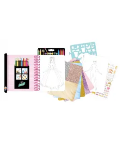 Альбом для рисования – Платья принцесс, Buki