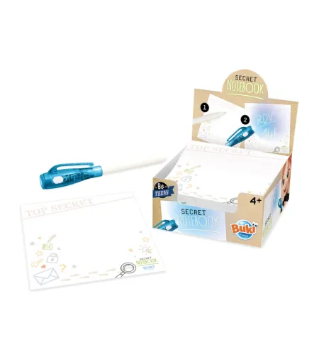 Salajane märkmik, Buki