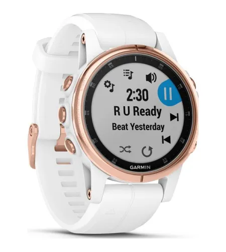 fenix 5S Plus,Sapph,Wht Rose Gold w/Wht Bnd,GPS,EMEA