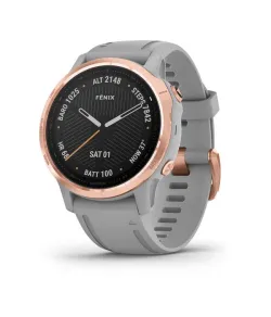 fenix 6S Sapphire,Rose Gold w/Gray Band,GPS Watch, EMEA
