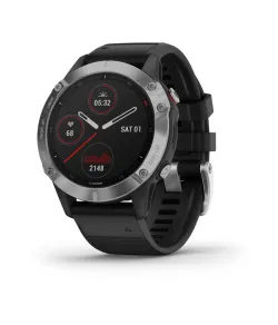 fenix 6,Silver w/Black Band,GPS Watch,WW