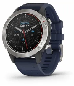 quatix 6, Gray w/ Captain Blue Band, GPS Watch, EMEA