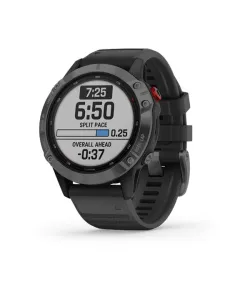 fenix 6 Pro Solar,Black w/Slate Gray Band,GPS Watch,EMEA