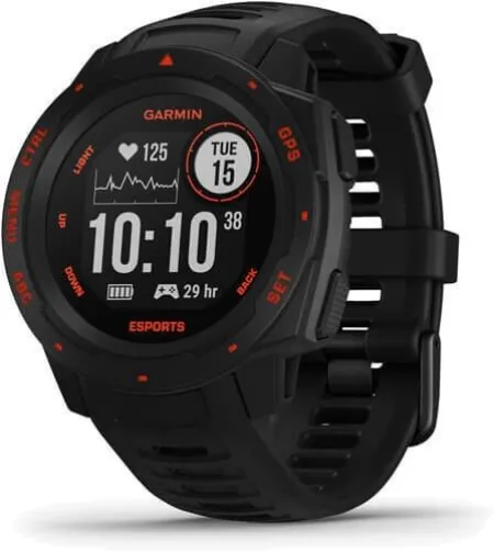 Instinct, Esports Edition, GPS Watch, Black Lava, WW