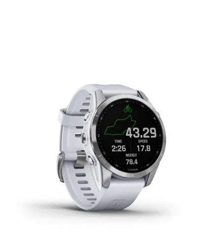 fenix 7S Stainless Steel w/Whitestone Band,EMEA/AU/NZ/AFR/SA