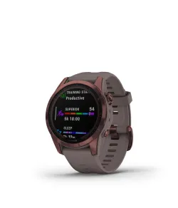 fenix 7S Sapphire Sol, Dark Bronze Ti w/Shale Gray Band,EMEA