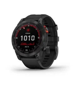 fenix 7 Solar, Slate Gray w/Black Band, EMEA/AUS/AFR/S.AM