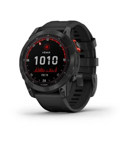 fenix 7 Solar, Slate Gray w/Black Band, EMEA/AUS/AFR/S.AM