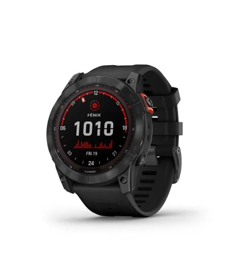 fenix 7X Sol Slate Gray w/Black Band EMEA/AU/NZ/AFR/SAM