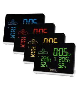 NATIONAL GEOGRAPHIC Multi Colour Wireless Weather Station