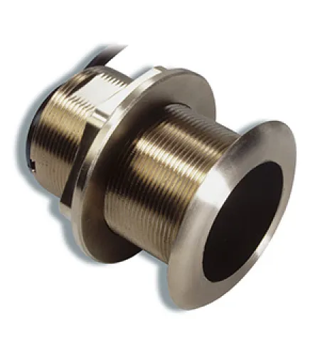 Acc,Xdcr,B60,8-pin,600W,Tilted Brnz Thru-Hull,20Deg,200/50kH