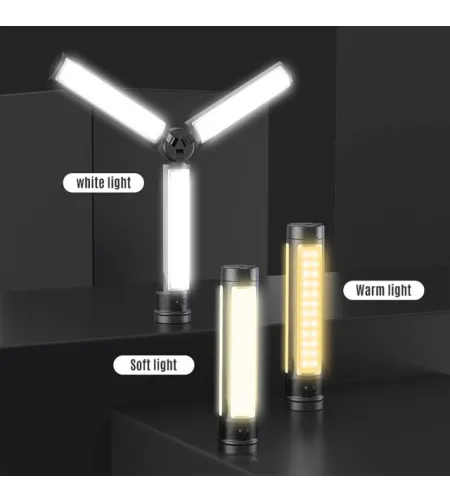 Daugiafunkcinis LED šviestuvas, Bresser BR-ML05