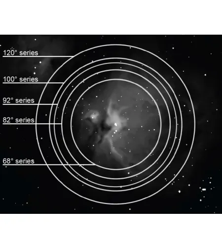 Okulārs, EXPLORE SCIENTIFIC 120&deg; Ar 9mm (2")