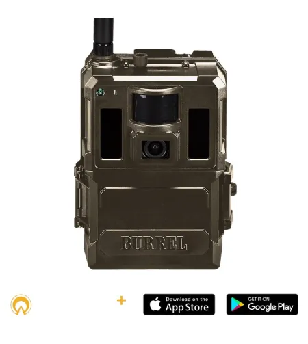 BURREL S22WA 4G bezvadu meža kamera 2K 120&deg;
