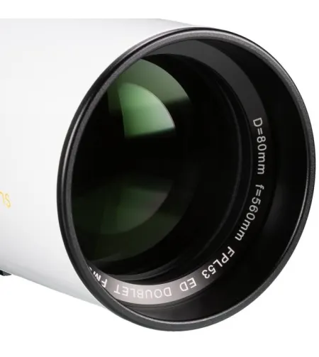 LS80MT/B1200R&P daudzfunkcionāls APO teleskops Saulei + nakts debesīm, LUNT