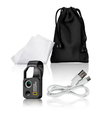 Kišeninis mikroskopas su CPL, 200x, NATIONAL GEOGRAPHIC