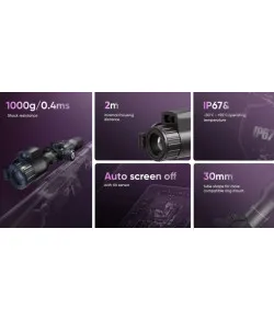 Цифровой прицел HIKMICRO ALPEX 4K Lite LRF A40EL (с лазерным дальномером)