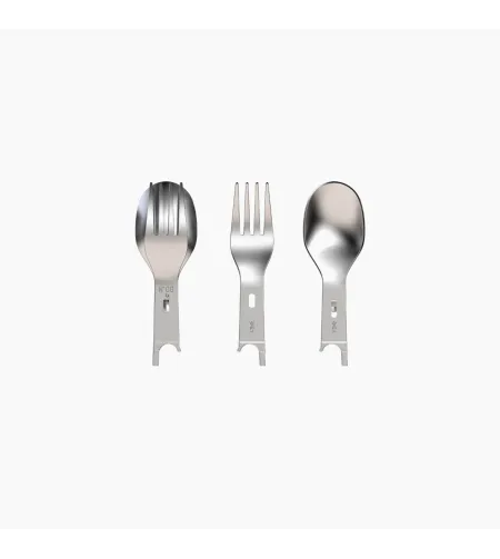 Набор для пикника - вилка и ложка для ножа Nr. 8. Opinel